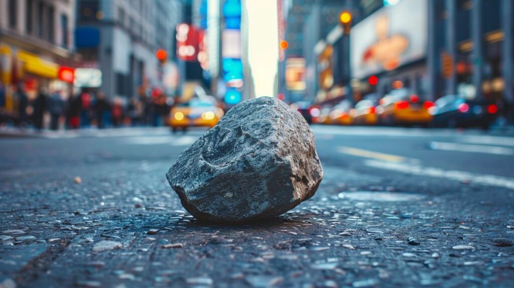 Frau wendet Grey Rock Methode an, indem sie gelassen auf einen aggressiven Gesprächspartner reagiert